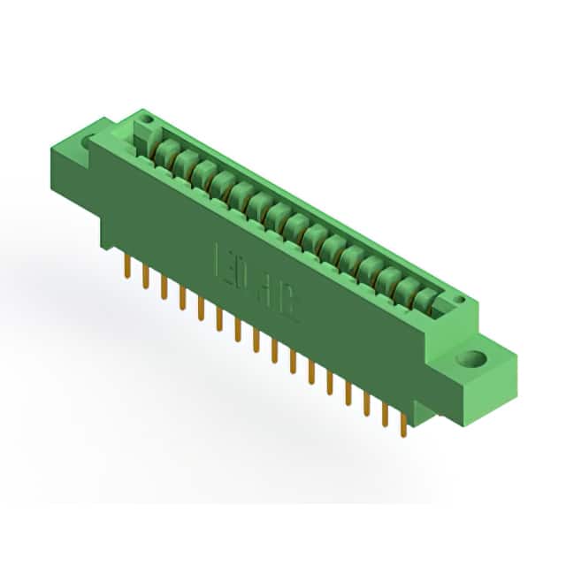 346-032-521-804 CONN EDGE DUAL FMALE 32POS 0.125