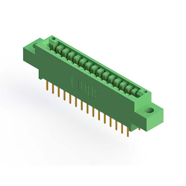 346-030-520-804 CONN EDGE DUAL FMALE 30POS 0.125
