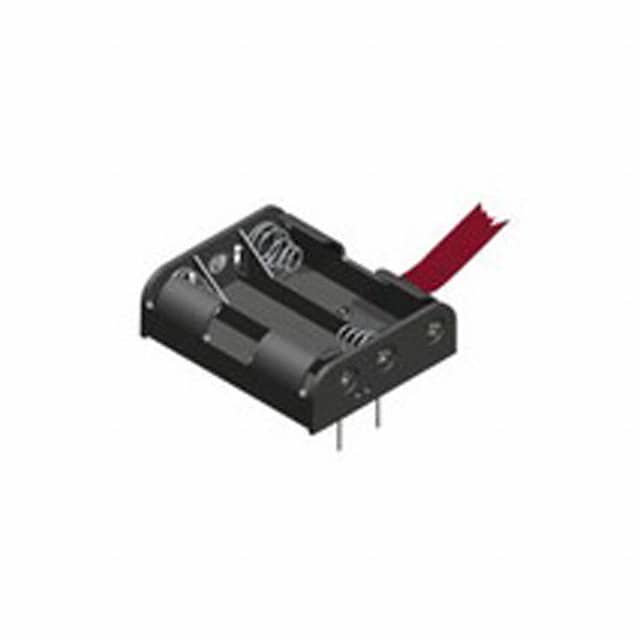 2464RB BATTERY HOLDER AA 3 CELL PC PIN