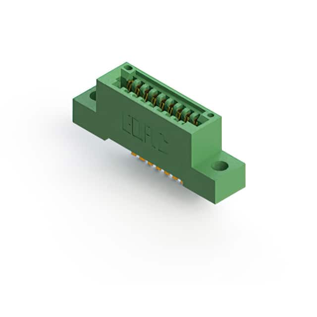 345-009-544-104 CONN EDGE SINGLE FML 9POS 0.100