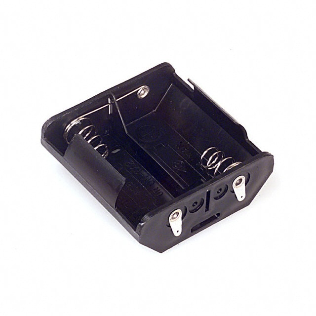 BH2DL BATT HOLDER D 2 CELL SOLDER LUG