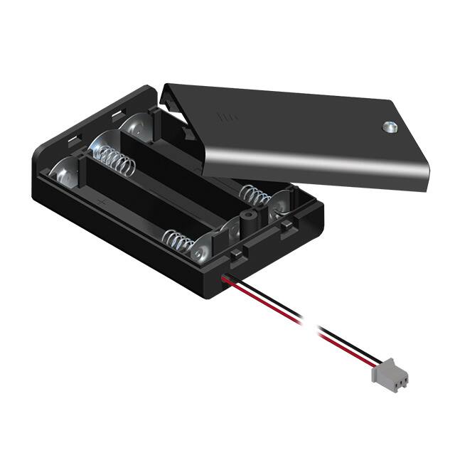 2487CN BATT HOLDER AA 3 CELL WIRE LEADS