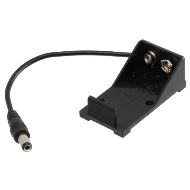 PRT-10512 BATT HLDR 9V 1 CELL BARREL PLUG