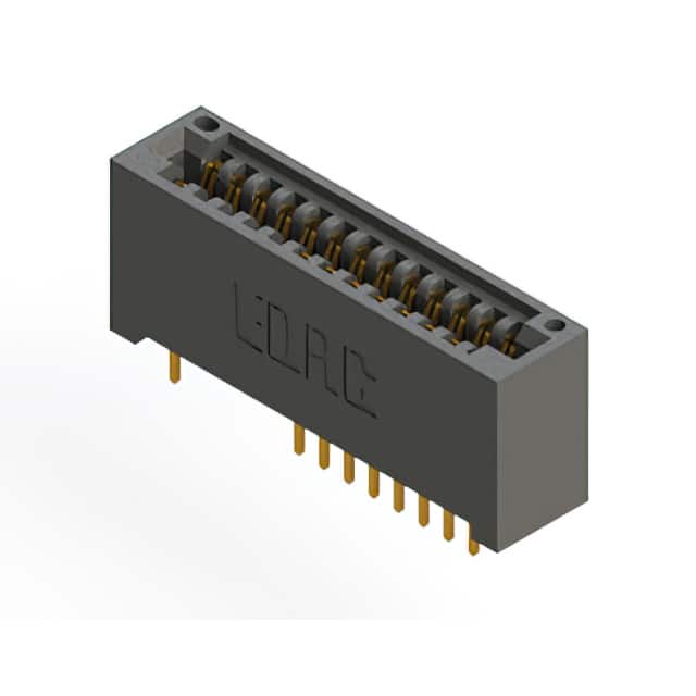 395-026-521-201 CONN EDGE DUAL FMALE 26POS 0.100
