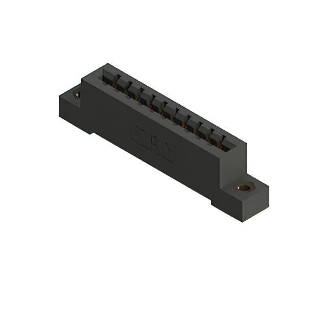 387-010-542-107 CONN EDGE SGL FMALE 10POS 0.156