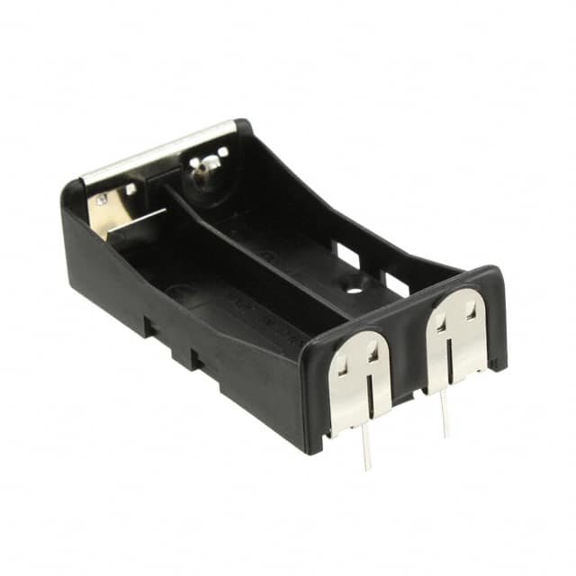 BA2AAPC BATTERY HOLDER AA 2 CELL PC PIN