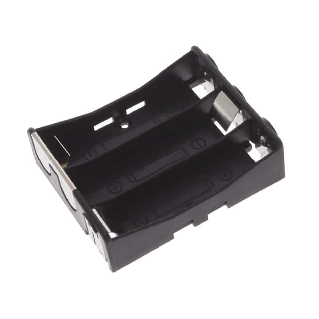 BA3AAPC BATTERY HOLDER AA 3 CELL PC PIN
