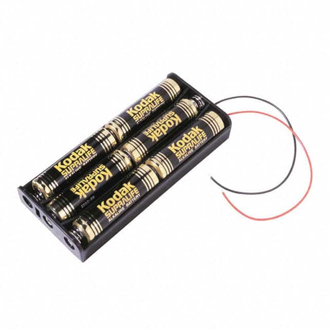 BH36AAW BATT HOLDER AA 6 CELL 6" LEADS