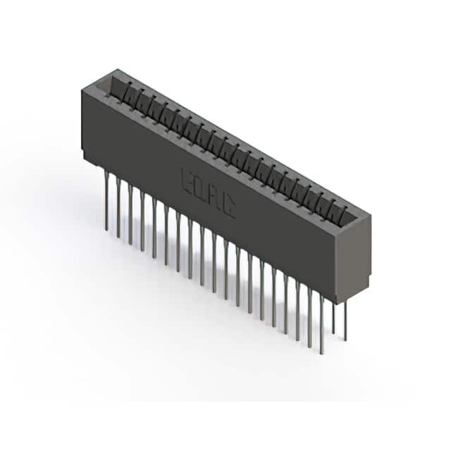 746-038-553-601 CONN EDGE DUAL FMALE 38POS 0.125