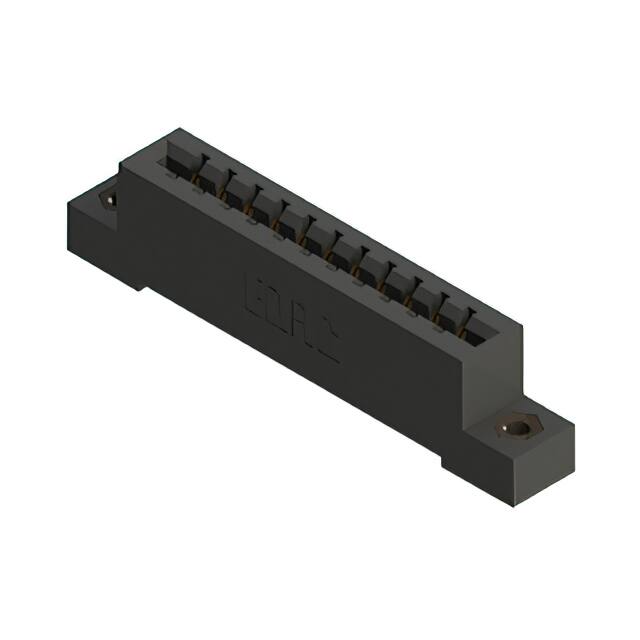 387-011-520-107 CONN EDGE SGL FMALE 11POS 0.156