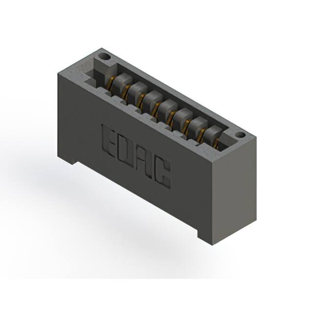 396-008-521-101 CONN EDGE SGL FMALE 8POS 0.125