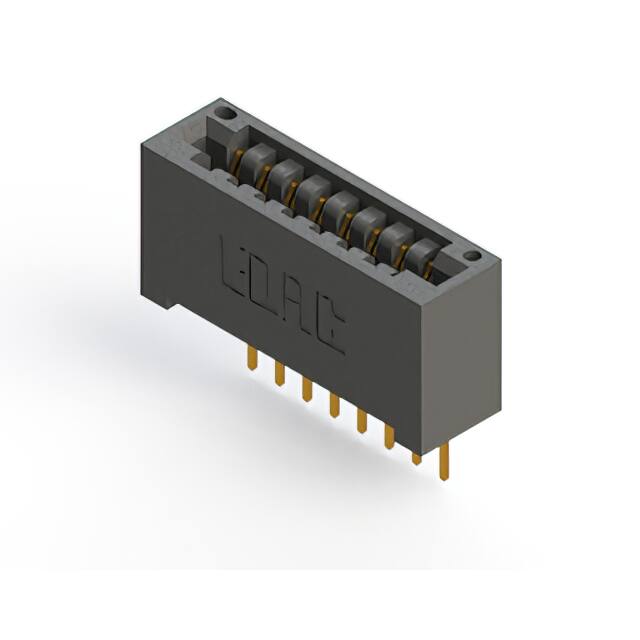 396-008-526-101 CONN EDGE SGL FMALE 8POS 0.125