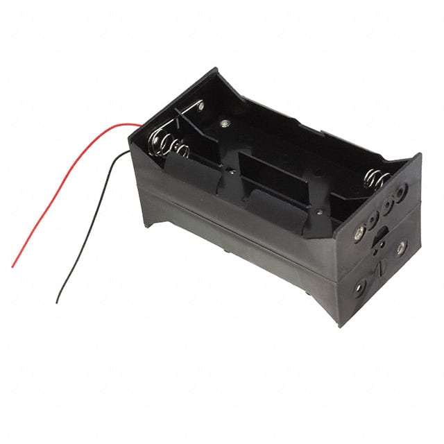 BH428DW BATT HOLDER D 8 CELL 6" LEADS