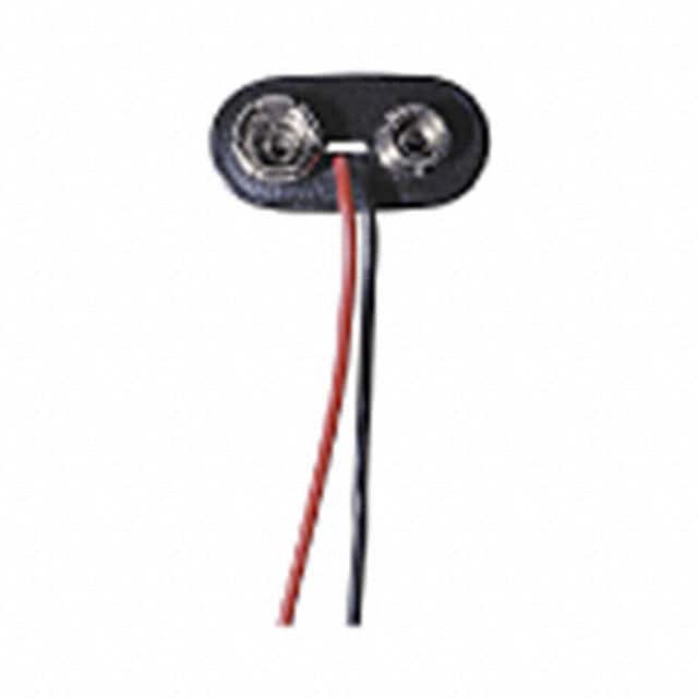 BS3T BATT CONN SNAP 9V 1 CEL 3" LEADS