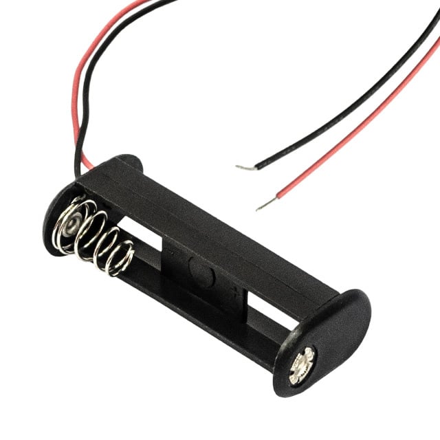 BC32AAW BATT HOLDER AA 2 CELL 6" LEADS