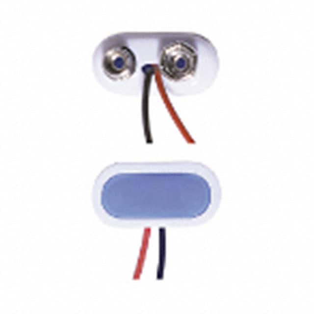 BS6T-MC BATT CONN SNAP 9V 1 CEL 6" LEADS