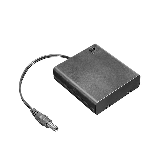 3788 BATT HLDR AA 4 CELL BARREL PLUG