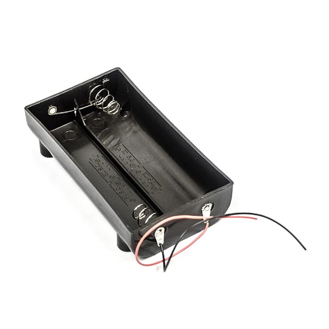BC24DW BATT HOLDER D 4 CELL 6" LEADS
