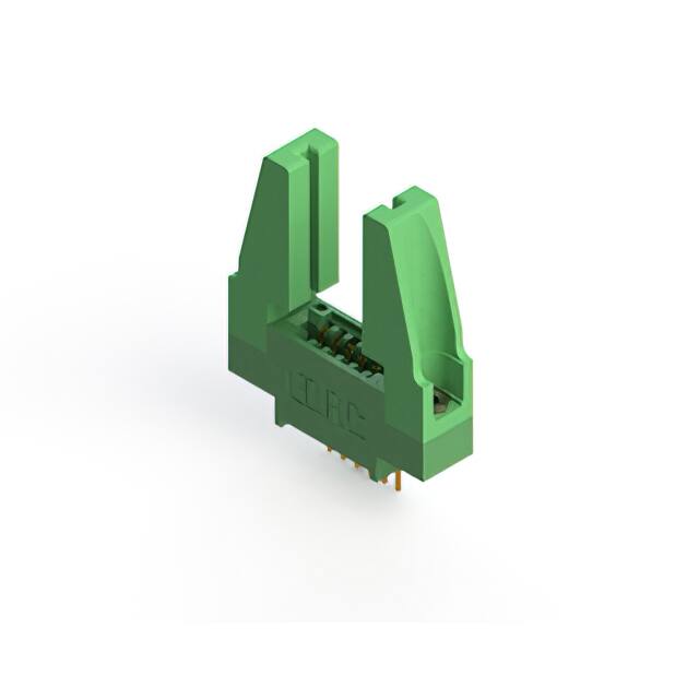345-006-540-688 CONN EDGE SINGLE FML 6POS 0.100
