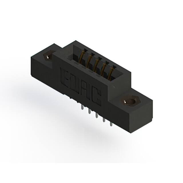 391-005-521-107 CONN EDGE SINGLE FML 5POS 0.100