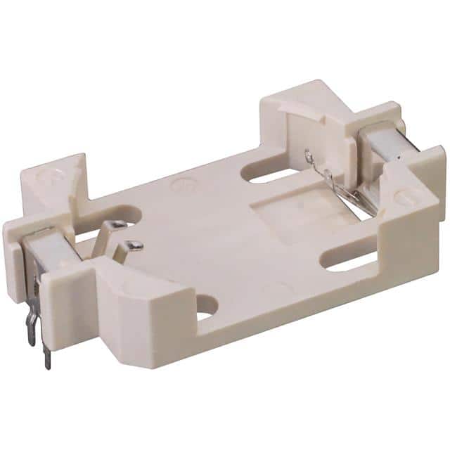 BAT-HLD-014-THM HOLDER FOR 2032 BATTERIES, THROU