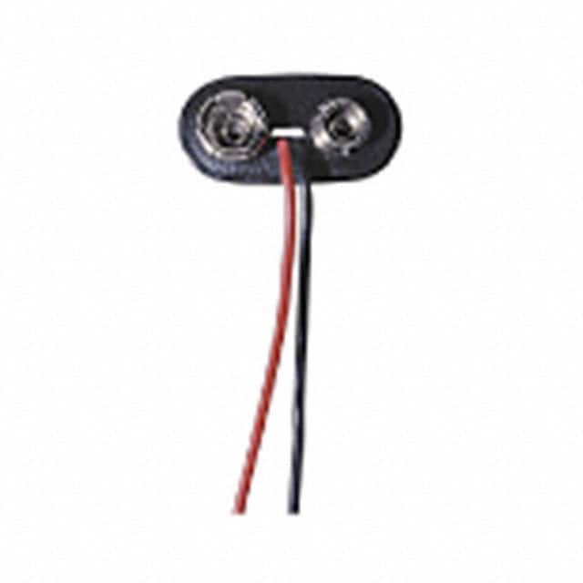 BS4T BATT CONN SNAP 9V 1 CEL 4" LEADS