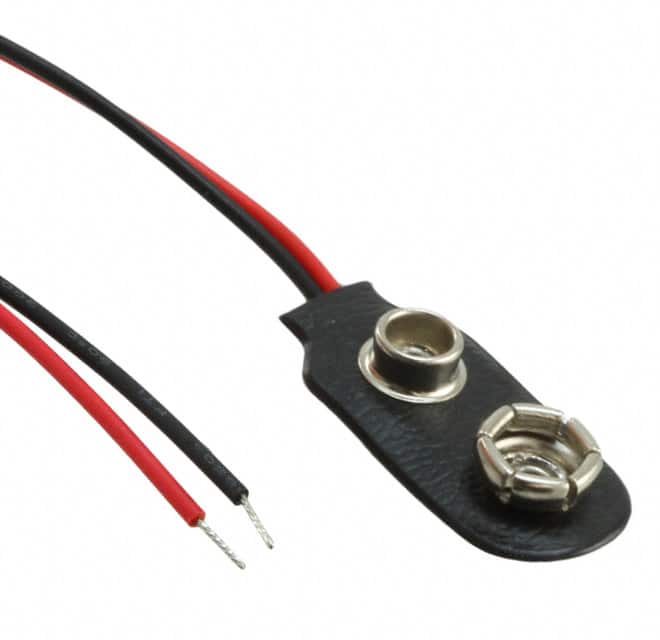 HH-3449 BATT CONN SNAP 9V 1 CEL 6" LEADS