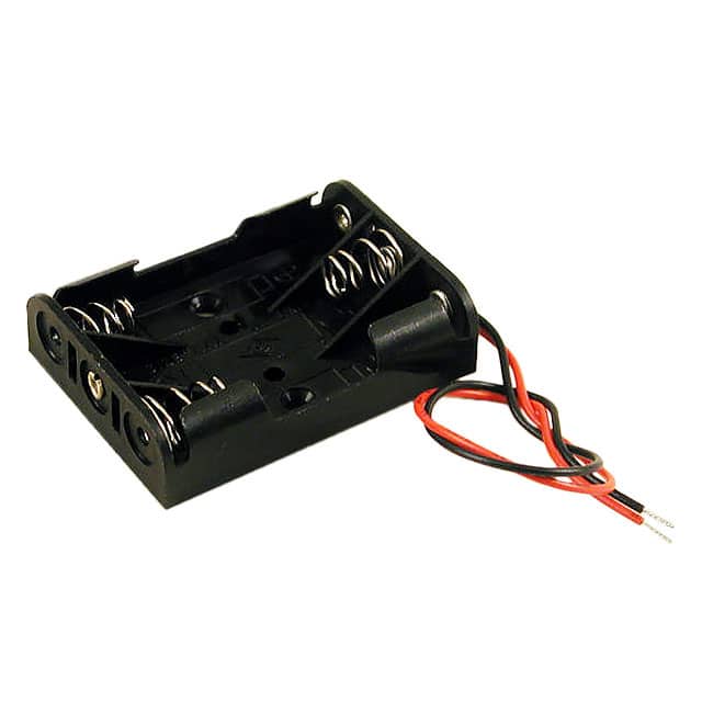 BH3AAAW BATT HOLDER AAA 3 CELL WIRE LEAD