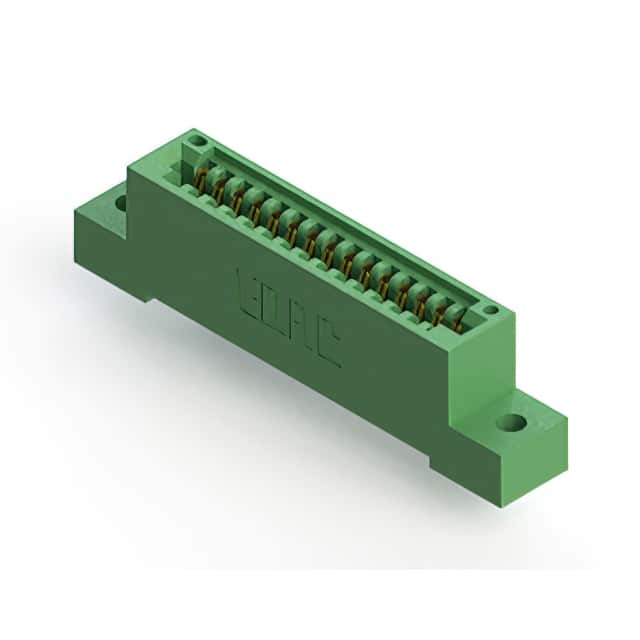 345-015-520-102 CONN EDGE SINGLE FML 15POS 0.100