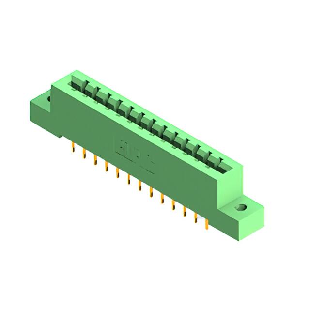 337-013-558-102 CONN EDGE SGL FMALE 13POS 0.156