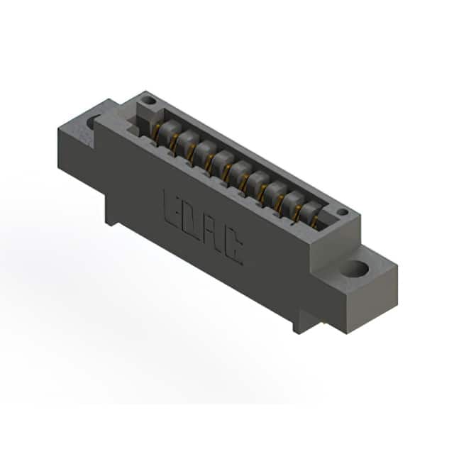 396-010-521-604 CONN EDGE SGL FMALE 10POS 0.125