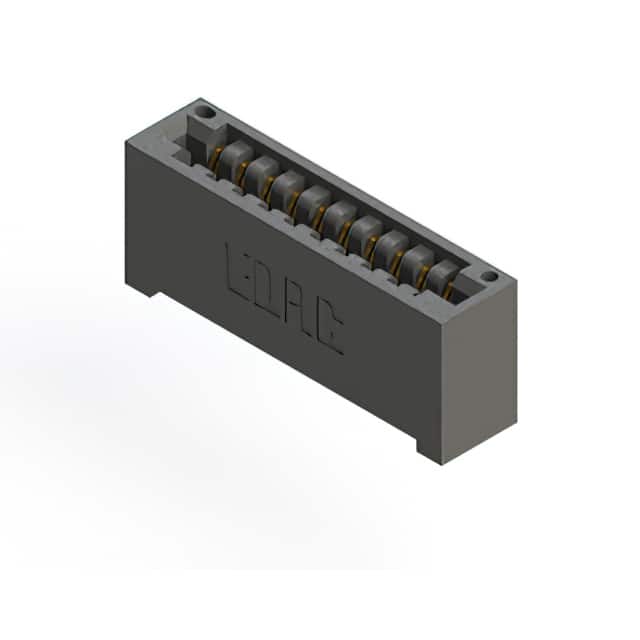 396-010-520-101 CONN EDGE SGL FMALE 10POS 0.125