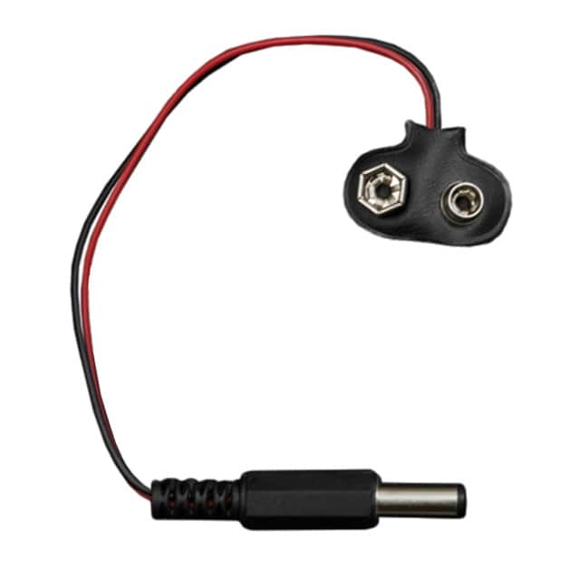 FIT0131 BATT SNAP 9V 1 CELL BARREL PLUG