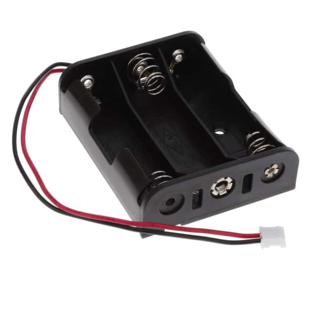 FIT0619 BATT HOLDER AA 3 CELL WIRE LEADS
