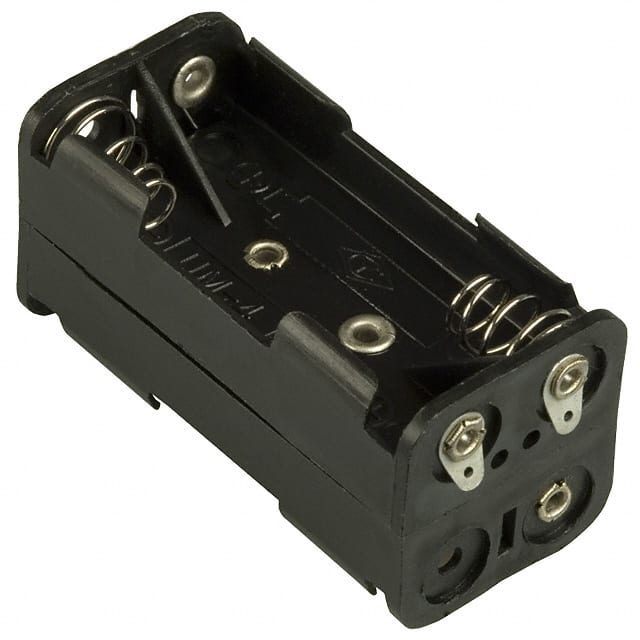BH24AAAL BATT HLDR AAA 4 CELL SOLDER LUG