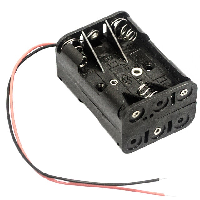 BH26AAAW BATT HOLDER AAA 6 CELL WIRE LEAD