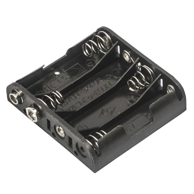 BC4AASF BATT HOLDER AA 4 CELL SNAP