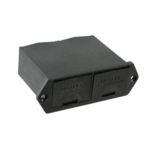 BX0026 BATT HOLDER 9V 2 CELL SOLDER LUG