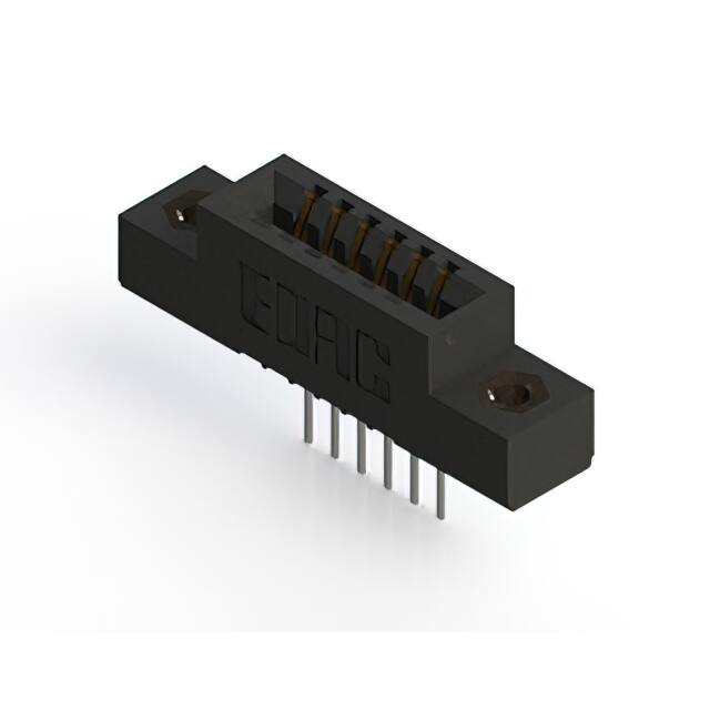 391-006-522-107 CONN EDGE SINGLE FML 6POS 0.100