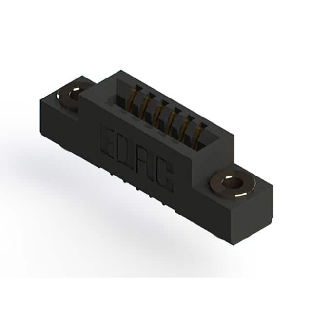 391-006-520-103 CONN EDGE SINGLE FML 6POS 0.100