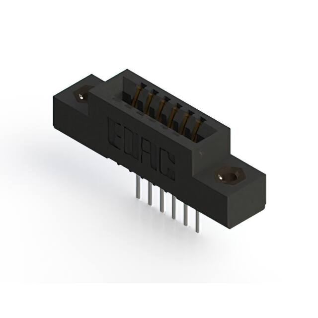 391-006-522-108 CONN EDGE SINGLE FML 6POS 0.100
