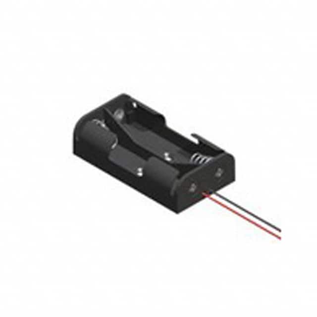 2473 BATT HOLDER N 2 CELL 6" LEADS