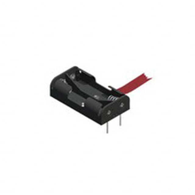 2468RB BATTERY HOLDER AAA 2 CELL PC PIN