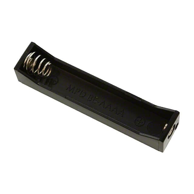 BE-AAAA-PC BATT HOLDER AAAA 1 CELL PC PIN