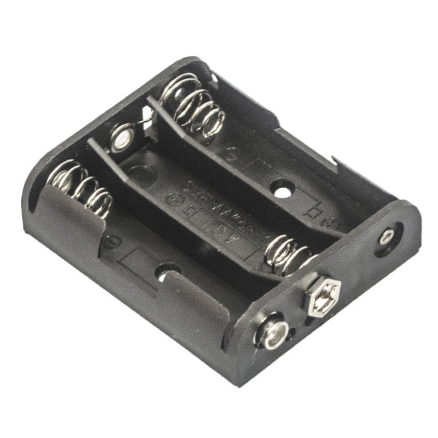 BC3AASF BATT HOLDER AA 3 CELL SNAP