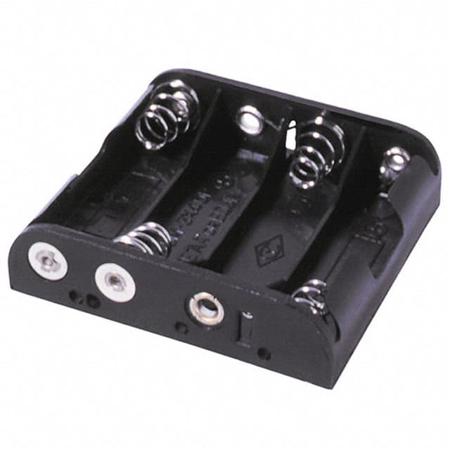BC4AAB BATT HOLDER AA 4 CELL SMD