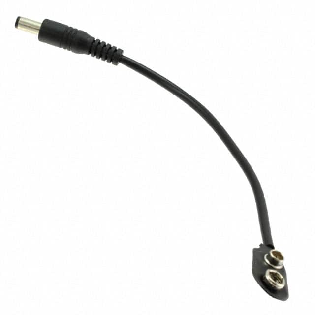 PRT-09518 BATT SNAP 9V 1 CELL BARREL PLUG