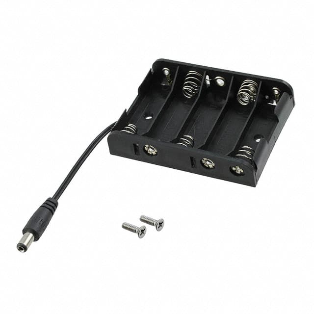 3456 BATT HOLDER AA 5 CELL 5" LEADS