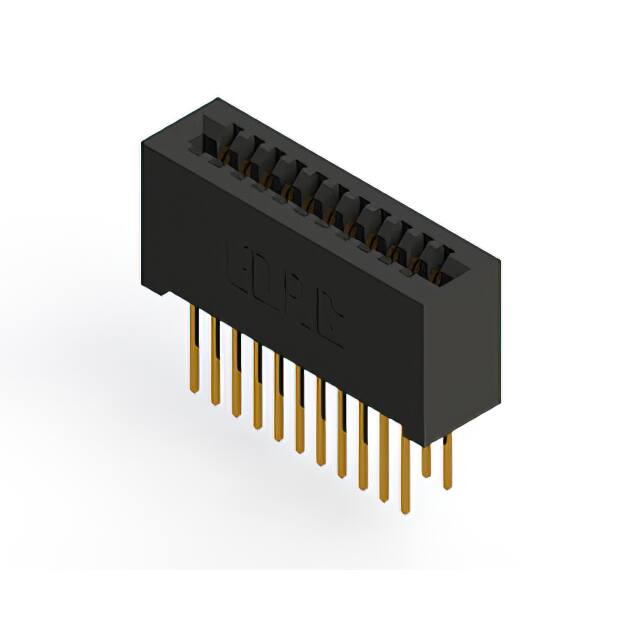 392-022-523-201 CONN EDGE DUAL FMALE 22POS 0.100