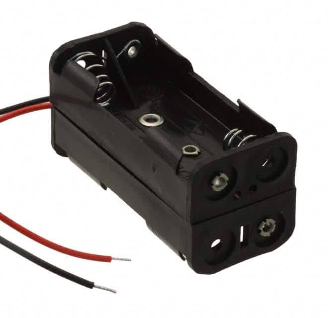 BH24AAAW BATT HOLDER AAA 4 CELL 6" LEADS